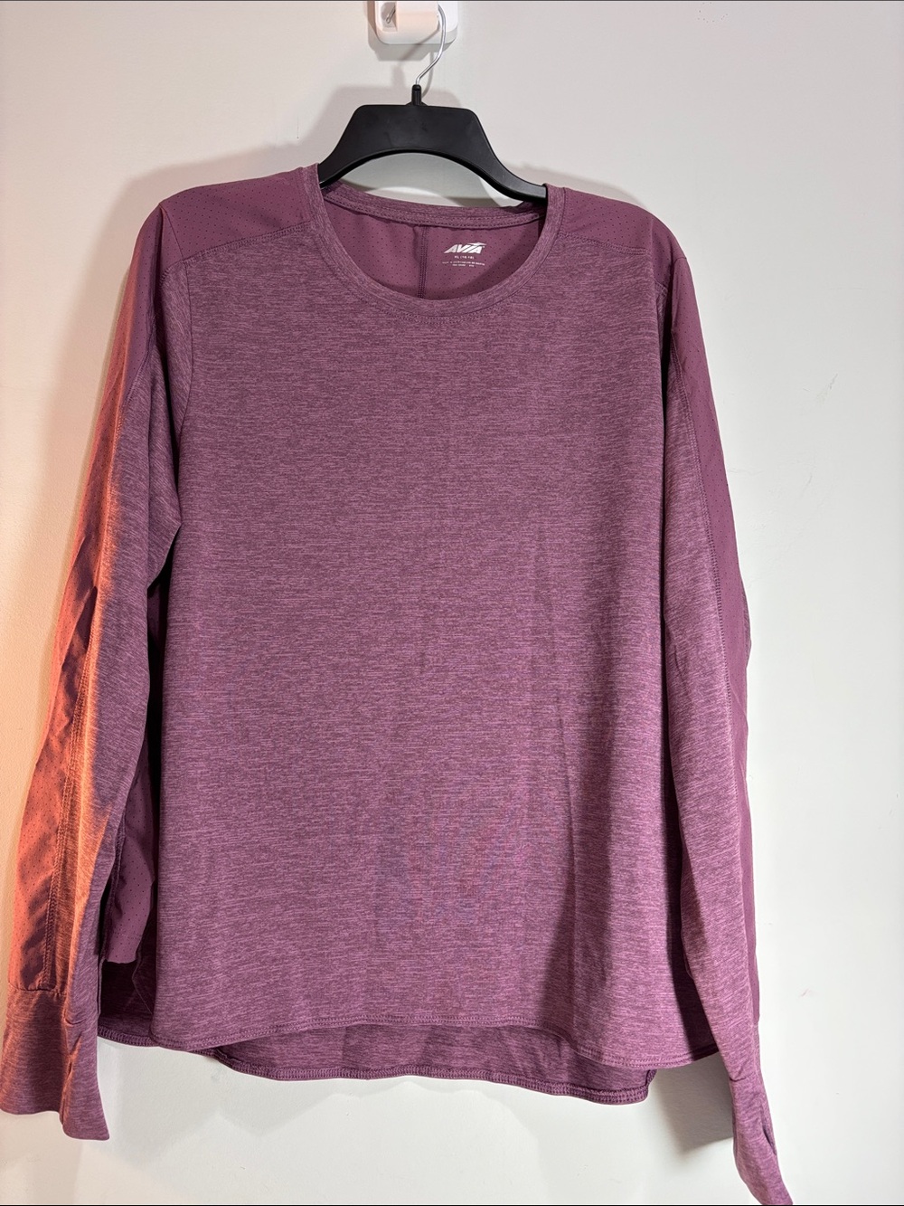 Avia Women's Crew Neck Sweater in Dusty Mauve. Sz XL. 0020